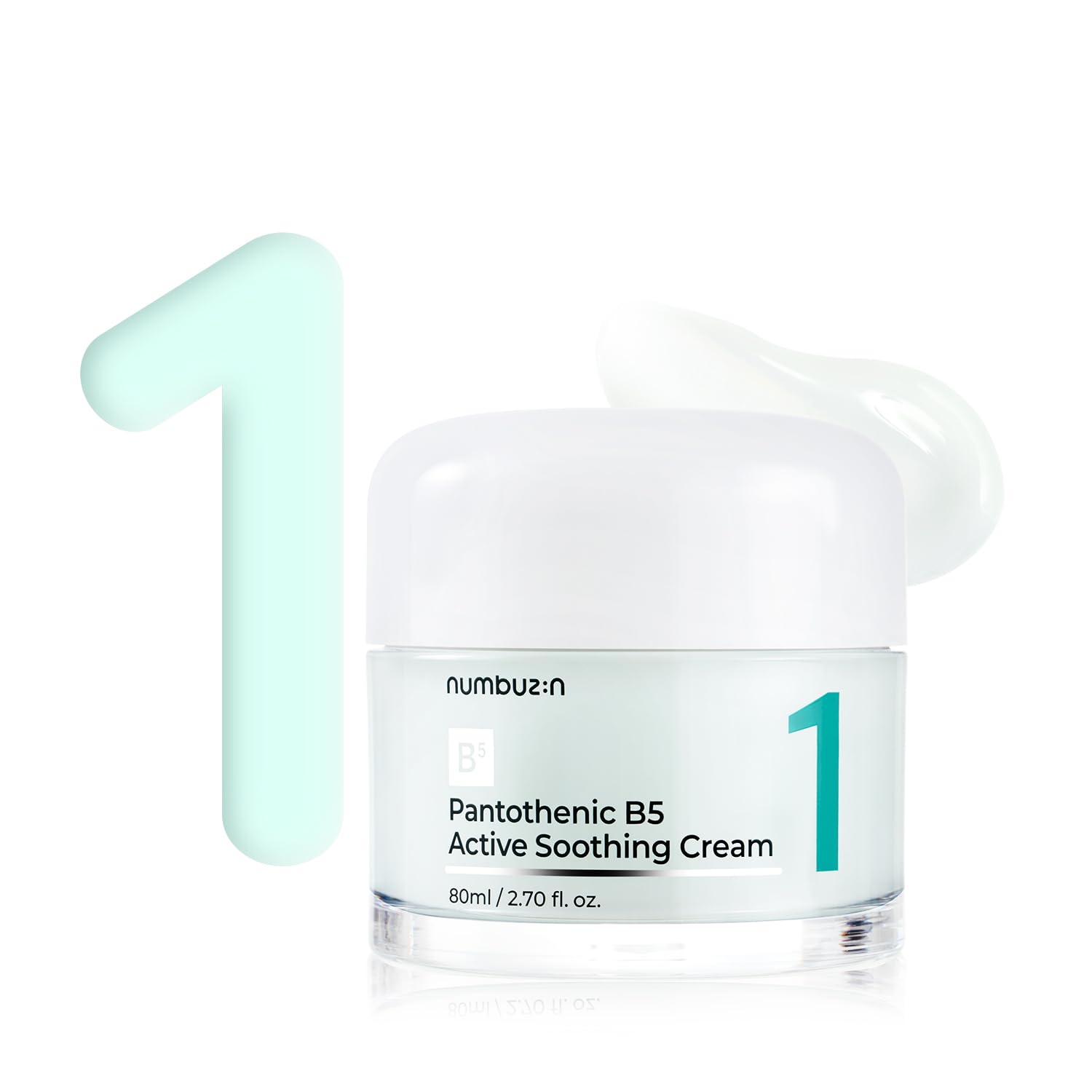 Numbuzin - No.1 Pantothenic B5 Active Soothing Cream - 80ml